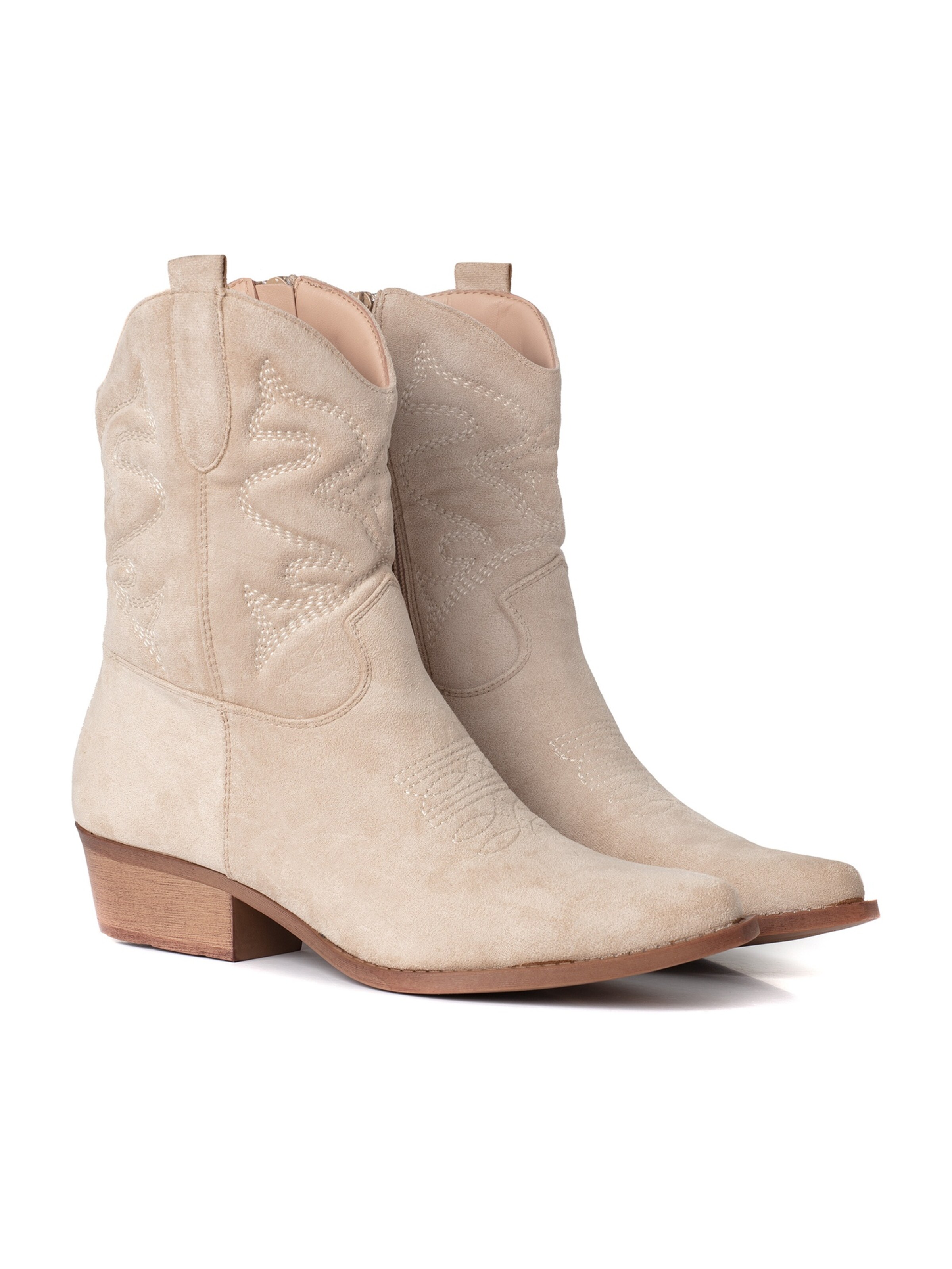Bottes de cowboy Smile Favorites en beige