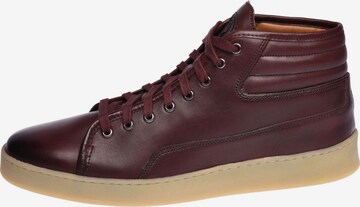 Gordon & Bros High-Top Sneakers in Red