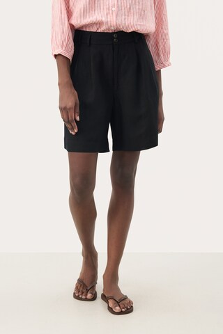 Regular Pantalon 'Raine' Part Two en noir : devant