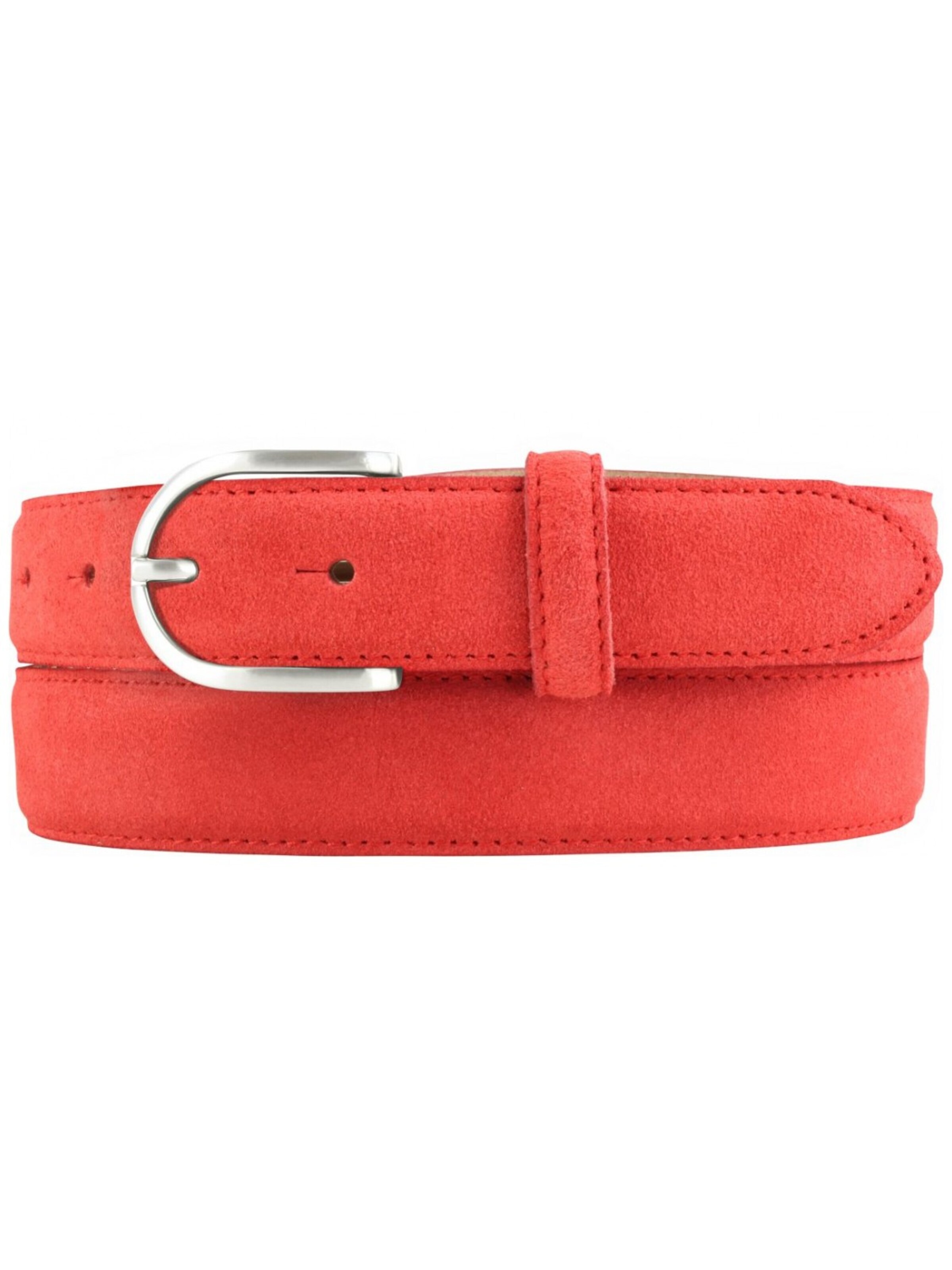 BELTINGER Belt 'Beatrice' in Red: front