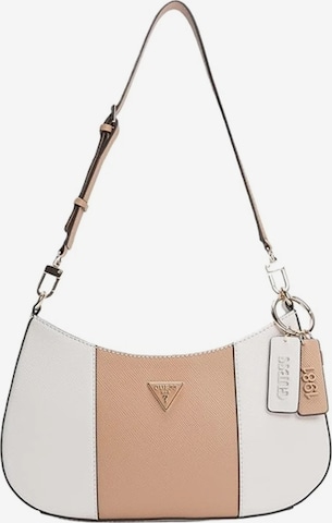 Borsa a mano 'Guess noelle II' di GUESS in bianco: frontale