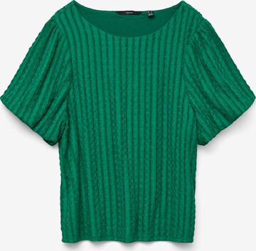 VERO MODA Bluza 'VMNOMI' | zelena barva: sprednja stran