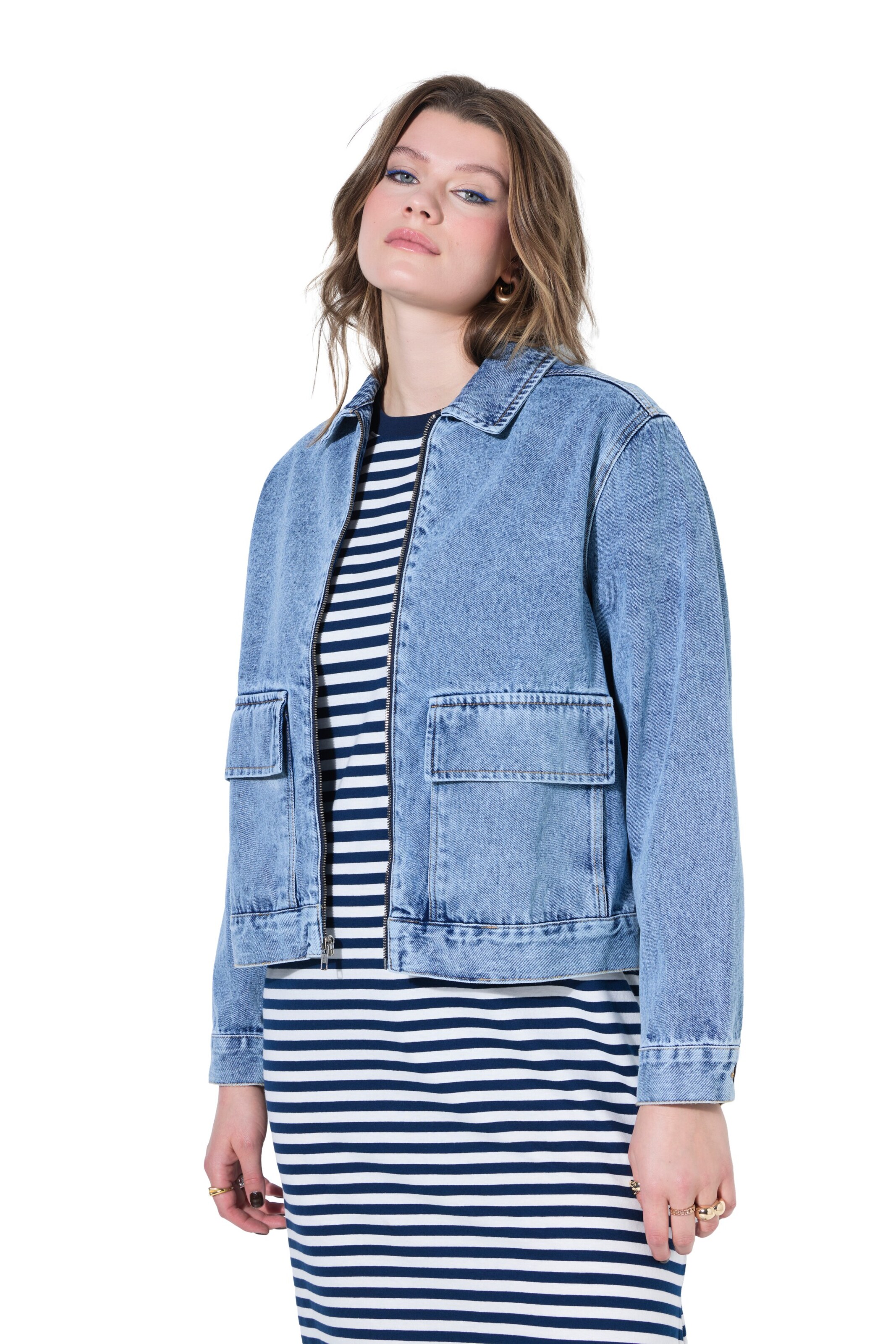 Studio Untold Übergangsjacke in Blau
