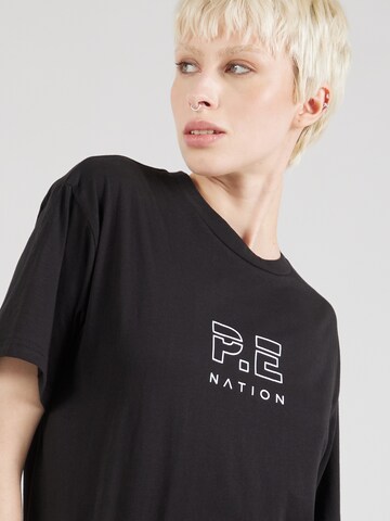 P.E Nation Λειτουργικό μπλουζάκι 'Heads Up' σε μαύρο