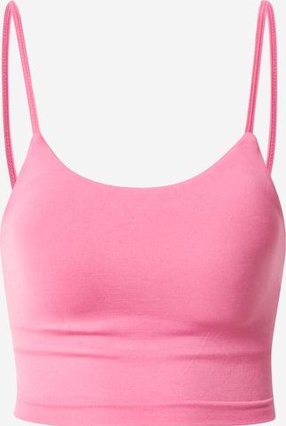 Bally Bustier Sport bh 'JAZZ' in Roze: voorkant