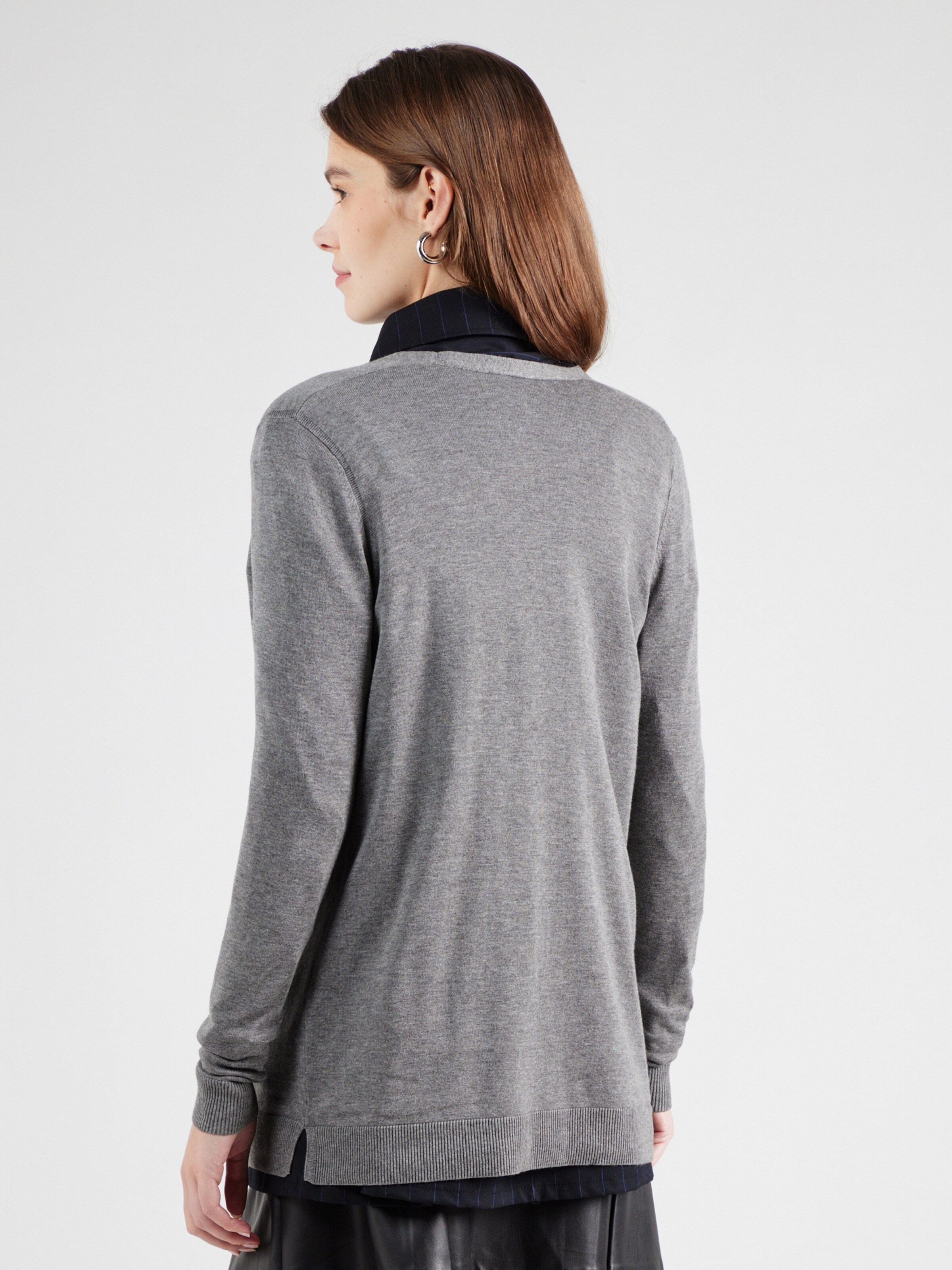 s.Oliver Πλεκτή ζακέτα σε γκρι