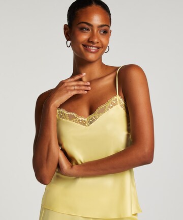 Chemise de nuit 'Cami' Hunkemöller en jaune : devant