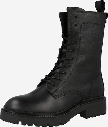 GANT Lace-Up Boots in Black: front