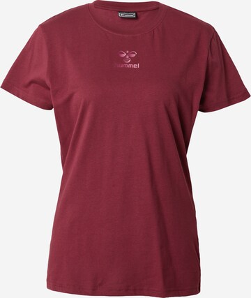 Hummel Функциональная футболка 'Active Bee' в Красный: спереди