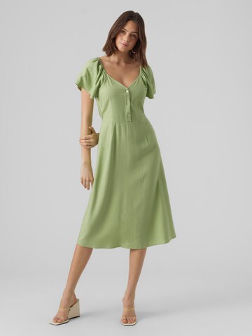 VERO MODA Summer Dress 'Mymilo' in Green: front