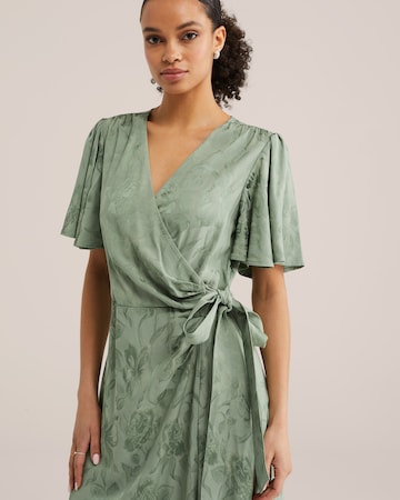 WE Fashion Рокля в зелено