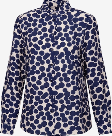 SEIDENSTICKER Blouse in Blauw: voorkant