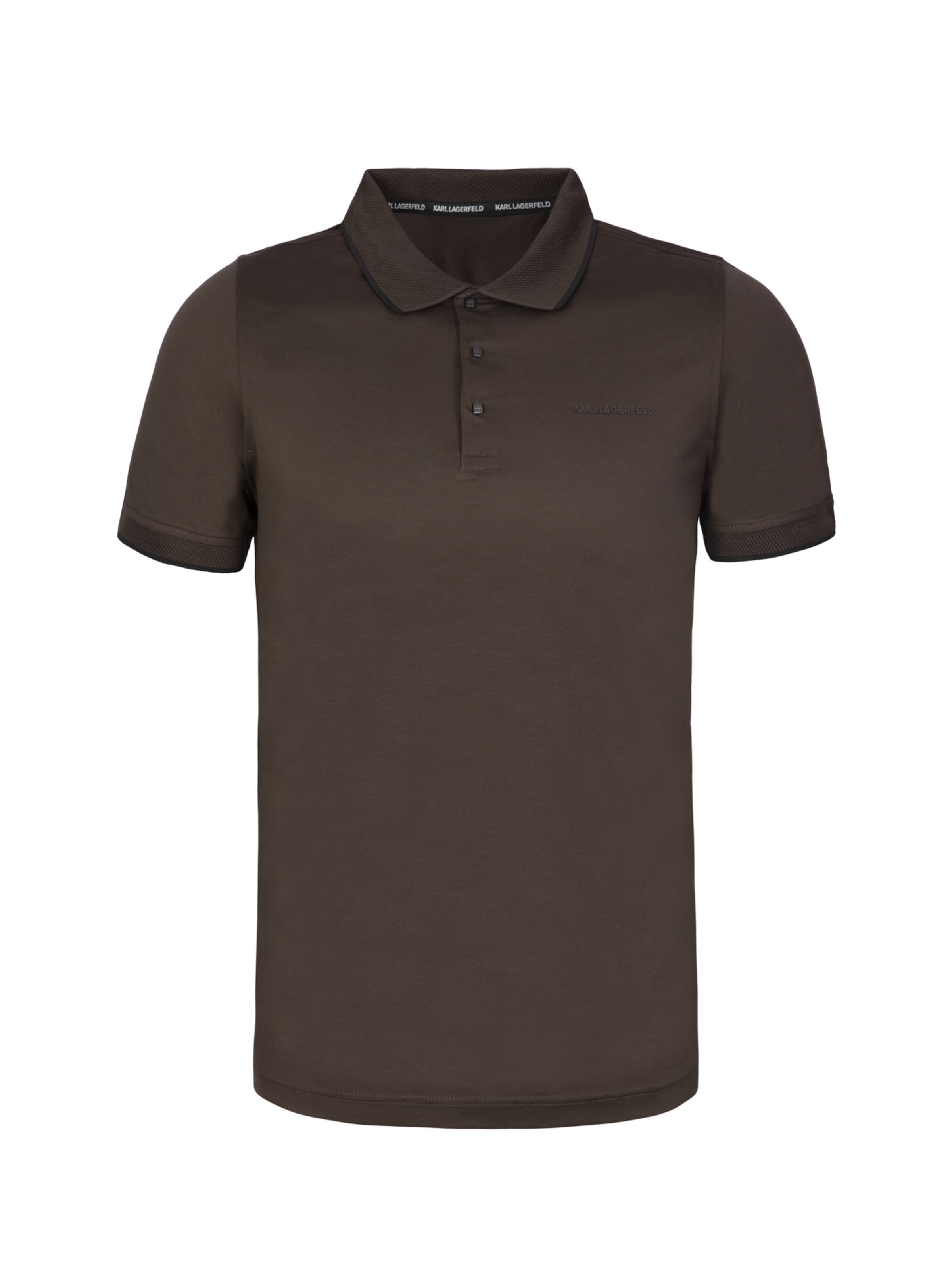 Karl Lagerfeld - Camisa em castanho: frente