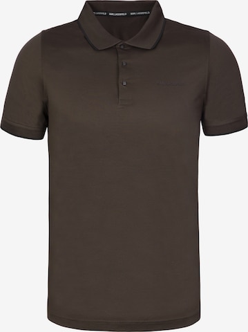 Karl Lagerfeld - Camisa em castanho: frente