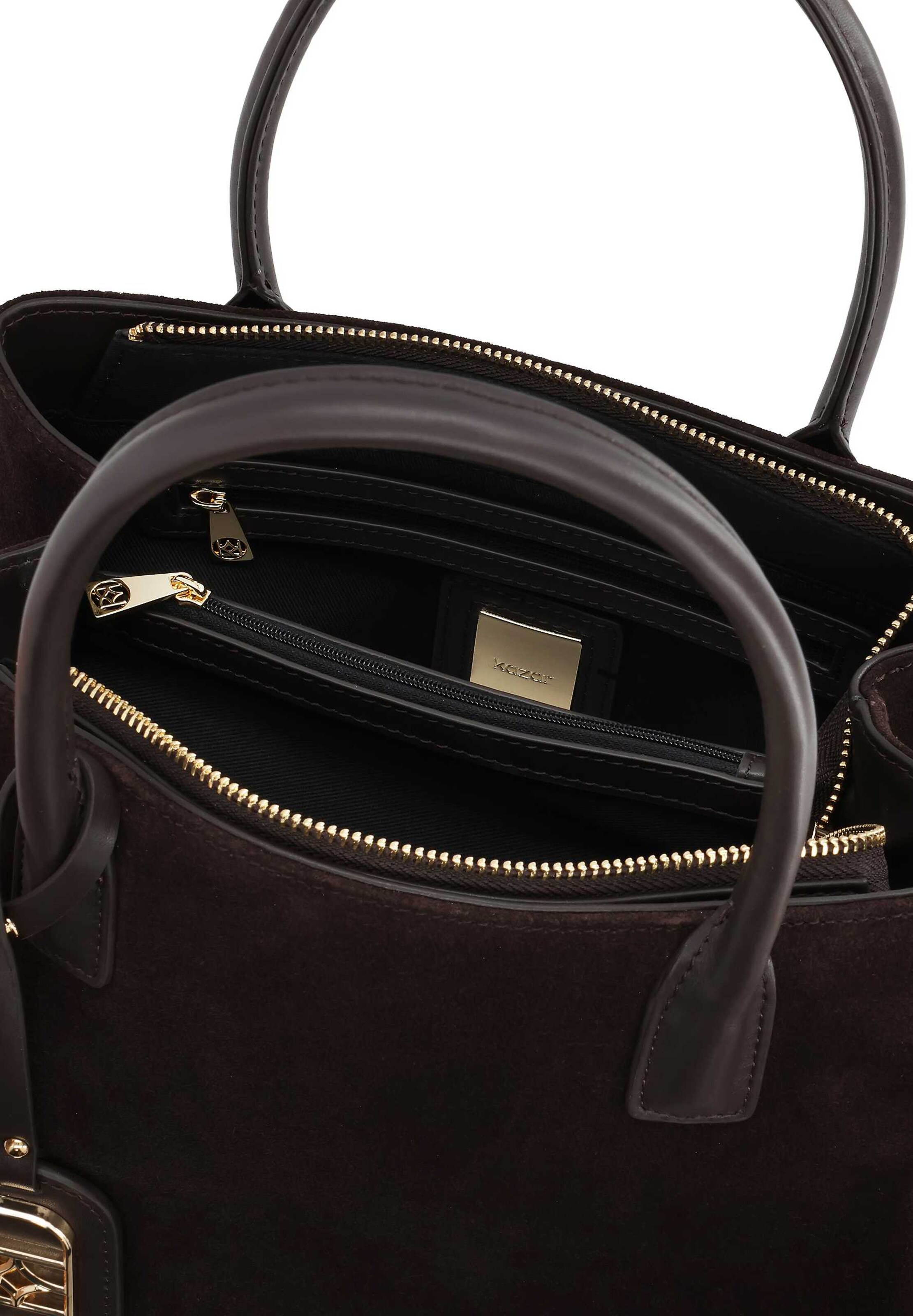 Borsa a mano di Kazar in marrone