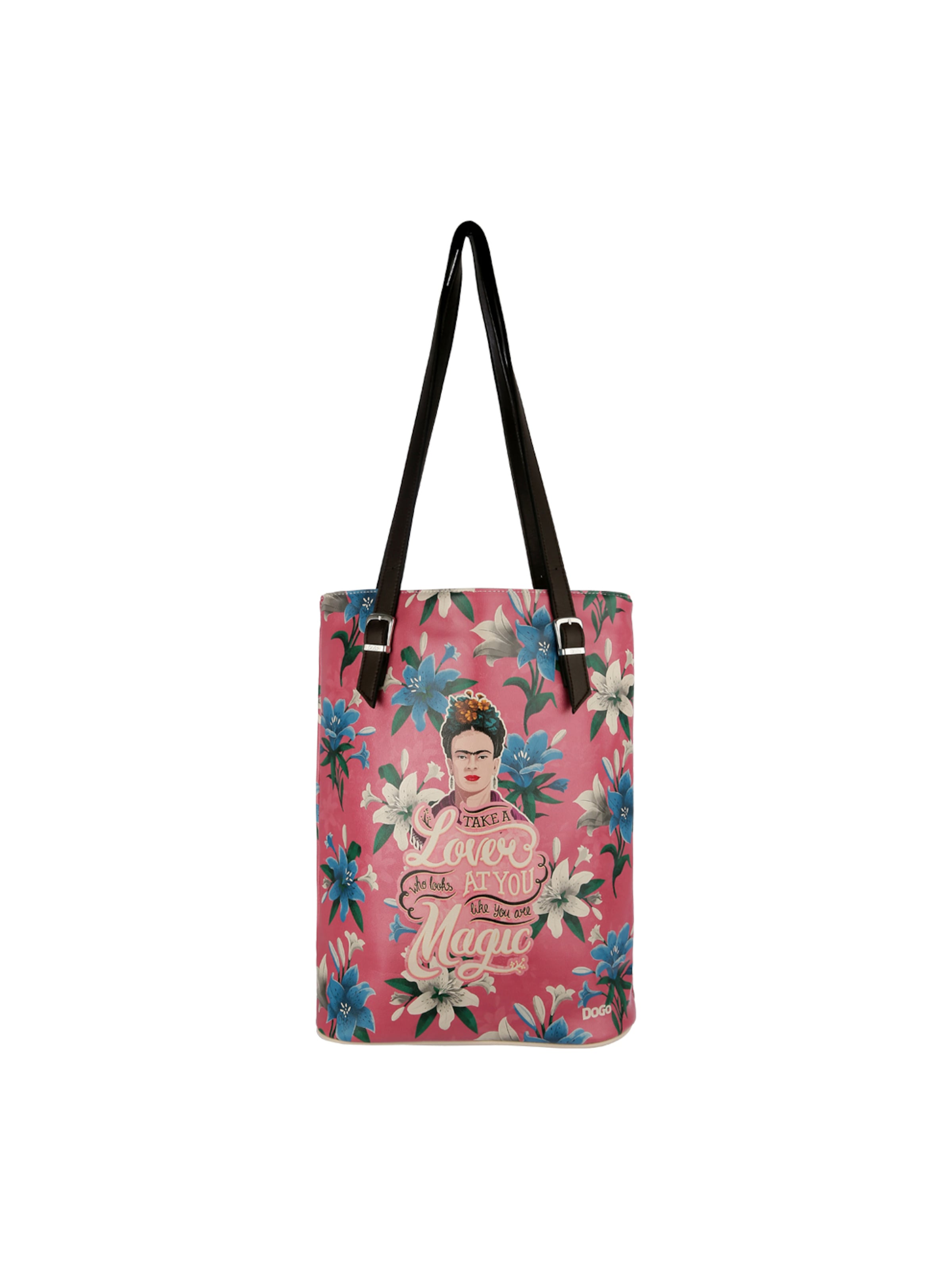 DOGO Shopper 'DOGO Umhängetasche Tall Bag - Like You Are Magic'‌‌‌‌ in Pink: Vorderseite