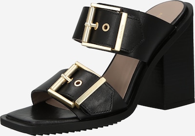 AllSaints Zapatos abiertos 'CAMILLE' en oro / negro, Vista del producto