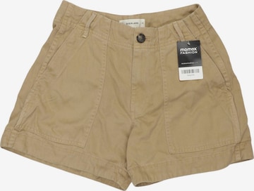 Everlane Shorts XXXS-XXS in Beige: Vorderseite