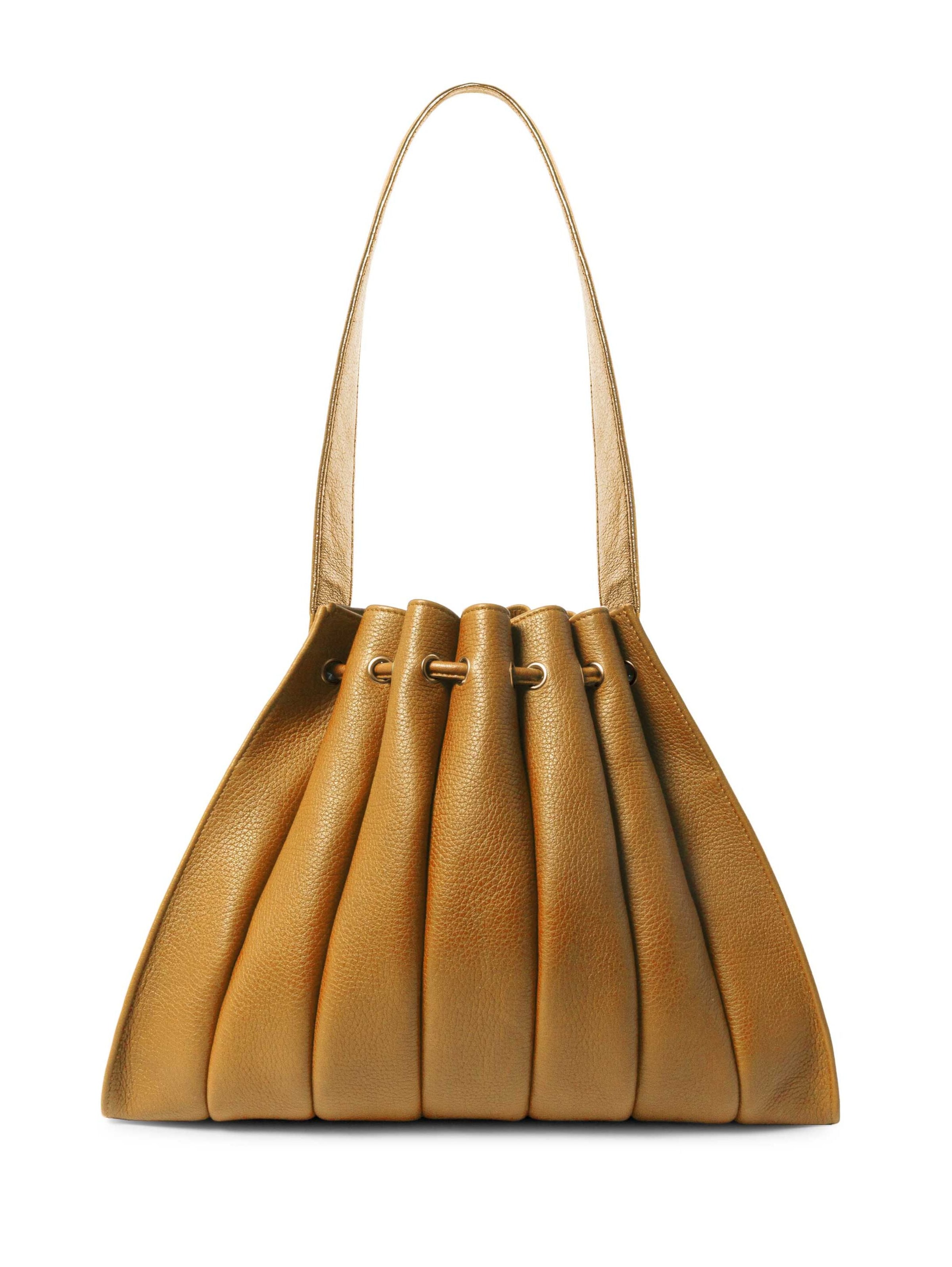 Gretchen Beuteltasche in Orange: Vorderseite