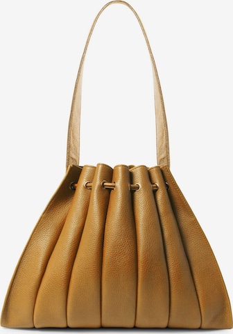 Gretchen Pouch in Orange: front