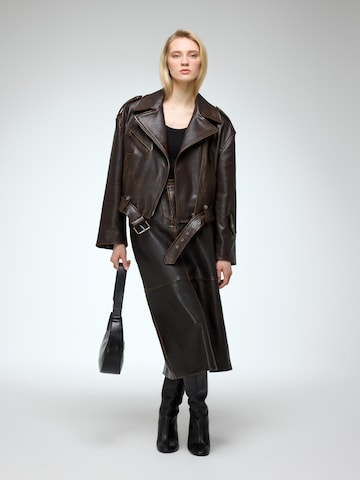 V S P Winterjacke 'Anya' in Braun
