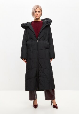 Manteau d’hiver CESARE GASPARI en noir