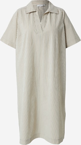 KAFFE CURVE Mekko värissä beige: etupuoli