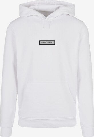 F4NT4STIC Sweatshirt 'SIlvester Party Happy People Only' in White: front