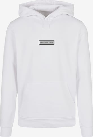 F4NT4STIC Sweatshirt 'SIlvester Party Happy People Only' in White: front