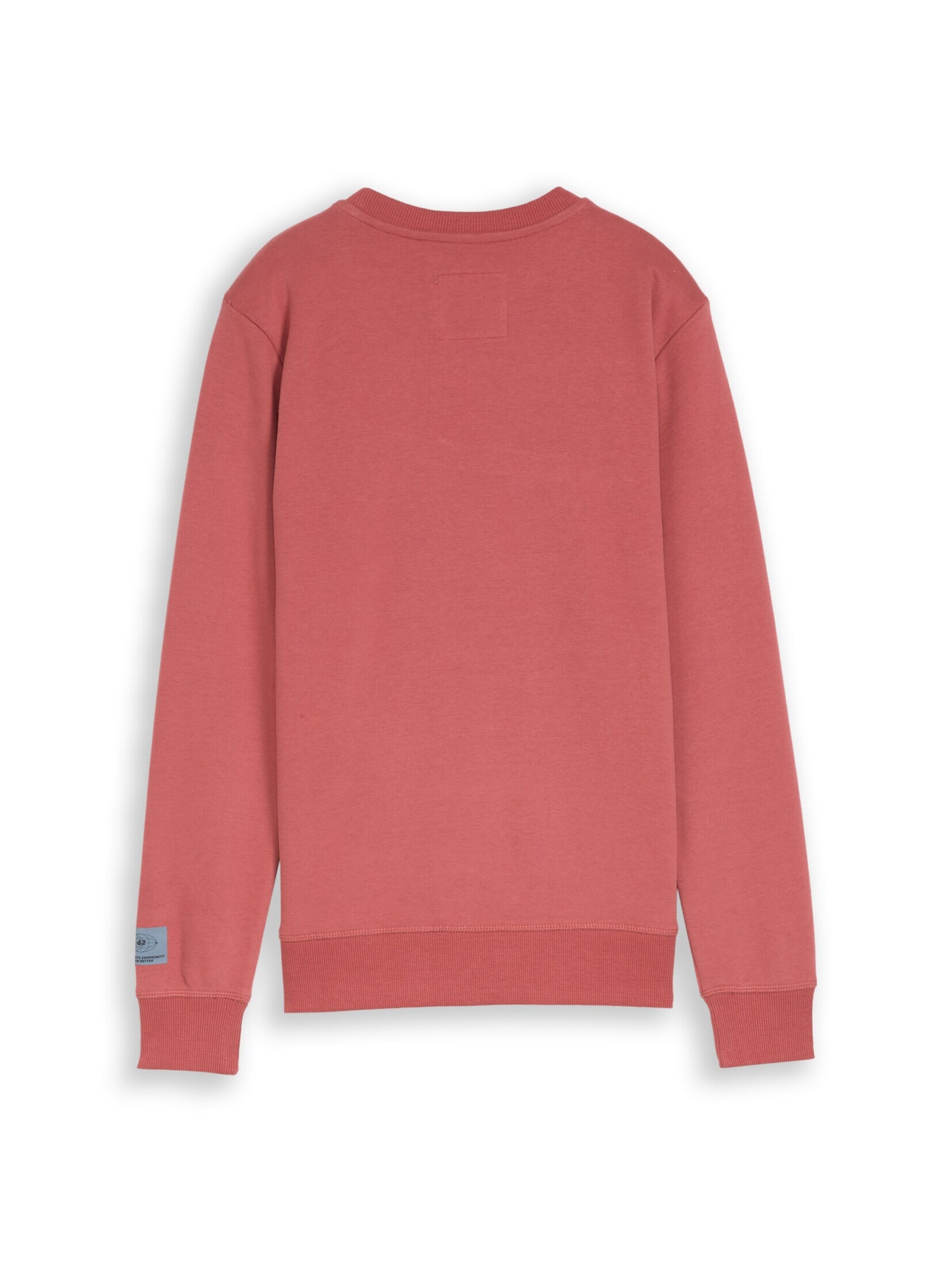 TOM TAILOR Sweatshirt in Red