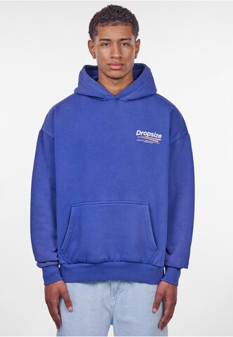 Dropsize Sweatshirt in Blauw: voorkant