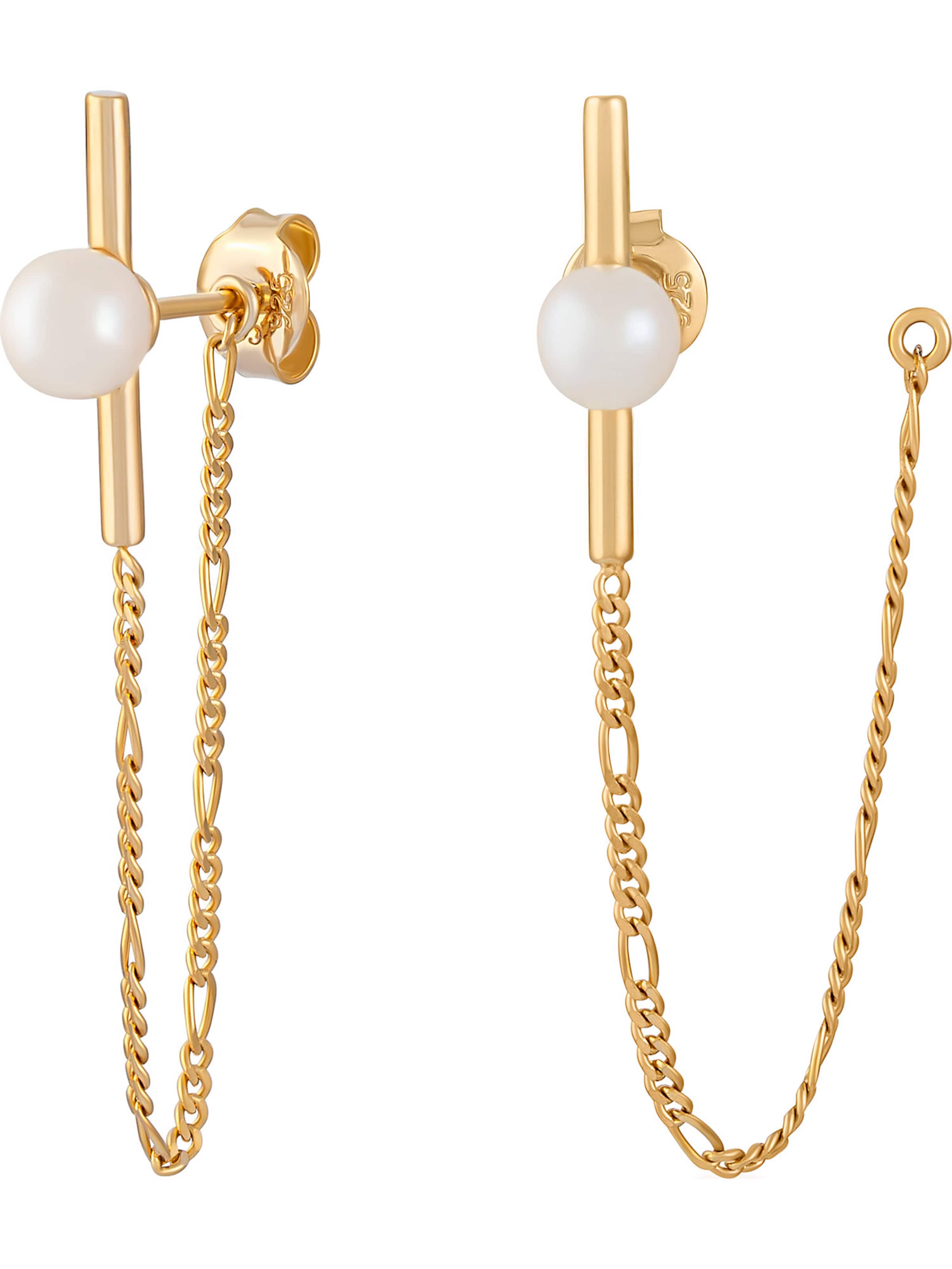 caï Ohrhänger in Gold: Vorderseite