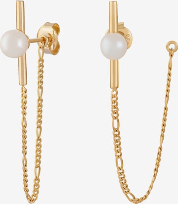 caï Earrings in Gold: front