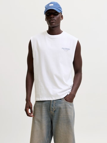 JACK & JONES Футболка 'JORSUMMER' в Белый