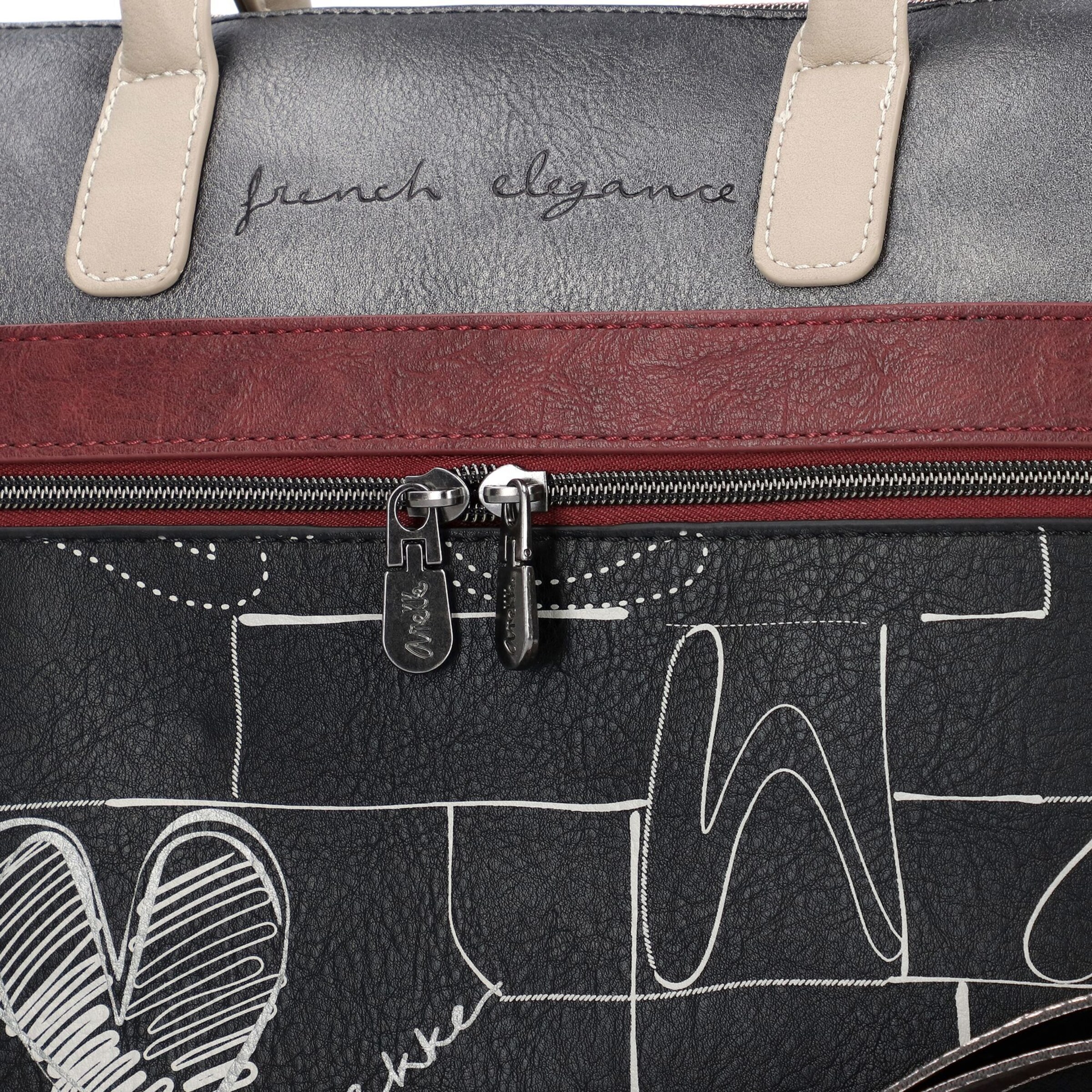 Anekke Document bag 'Mademoiselle' in Black