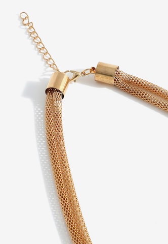SOHI Necklace 'Violet j' in Gold