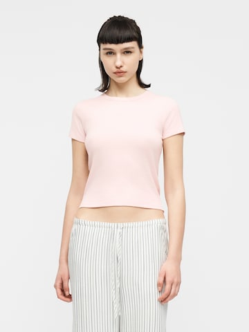 Tricou de la HOLLISTER pe roz: față