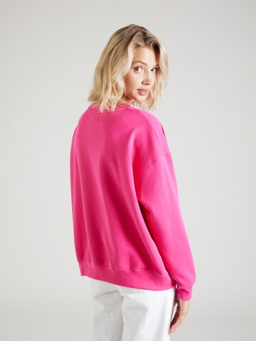 Derbe Sweatshirt 'Moin' i rosa