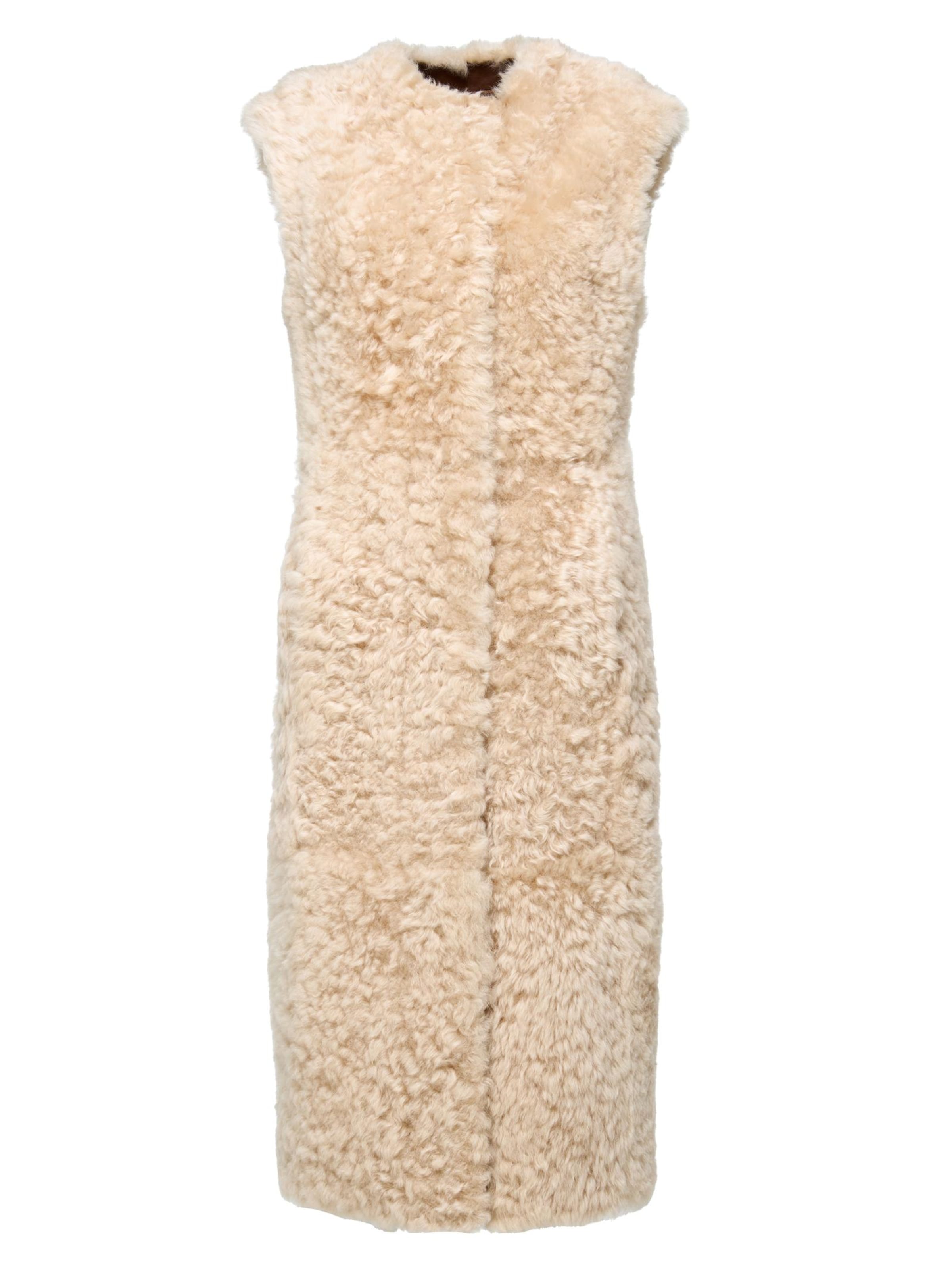 V S P Vest 'Mirella' in Beige: front
