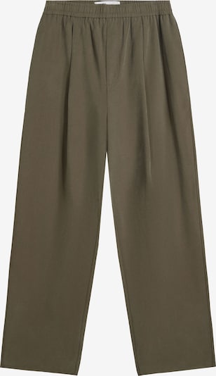 Bershka Hlače s naborima u zelena, Pregled proizvoda