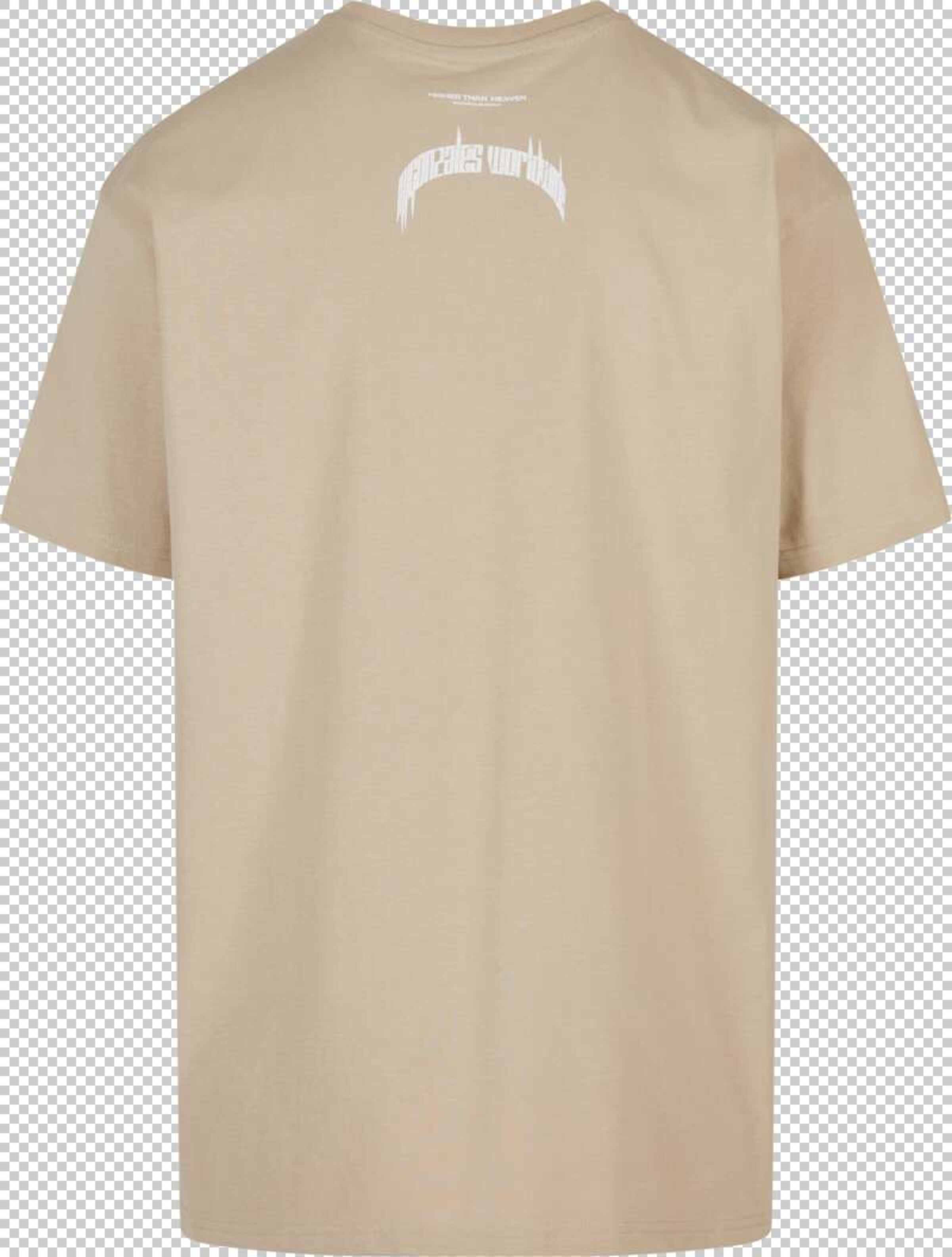 T-Shirt 'HIGHER THAN HEAVEN V.1' MJ Gonzales en beige