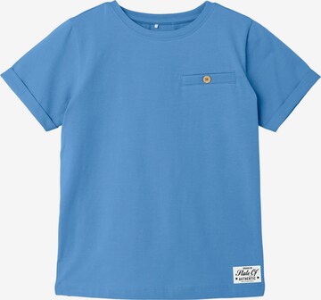 NAME IT Shirt 'Vincent' in Blauw: voorkant