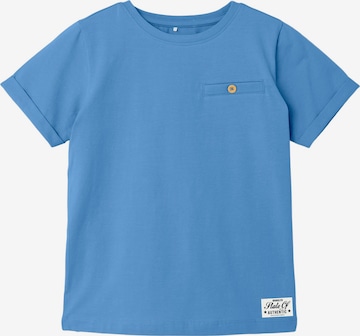 NAME IT T-shirt 'Vincent' i blå: framsida