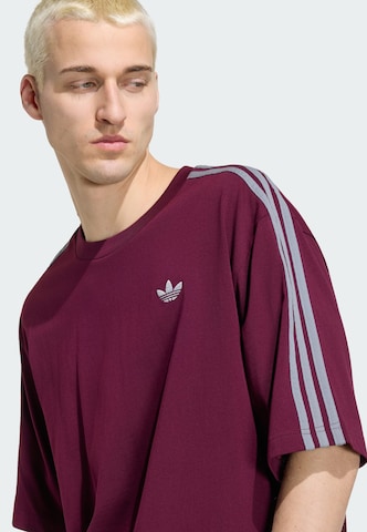 Maglietta 'Adicolor' di ADIDAS ORIGINALS in rosso