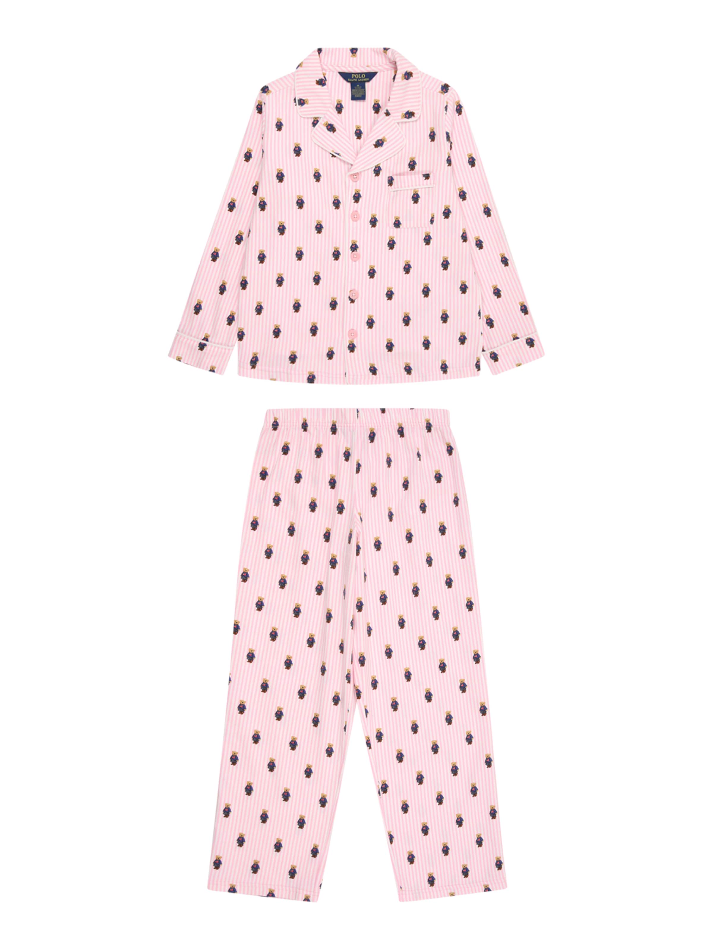 Polo Ralph Lauren Pidžaama, värv roosa: eest vaates