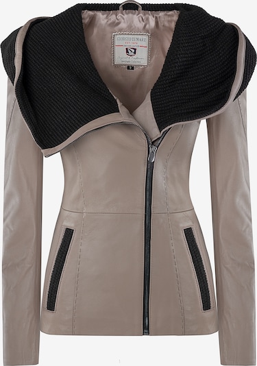 Giorgio di Mare Between-season jacket in Taupe / Black, Item view