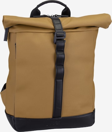JOST Rucksack 'Borgholm Courier S' in Braun: Vorderseite