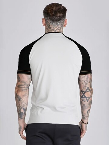 T-Shirt SikSilk en blanc