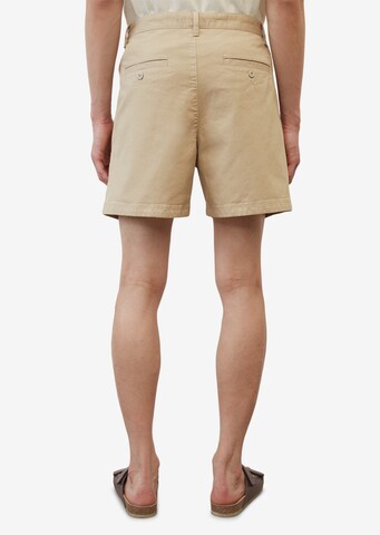 Marc O'Polo Loosefit Plissert bukse i beige