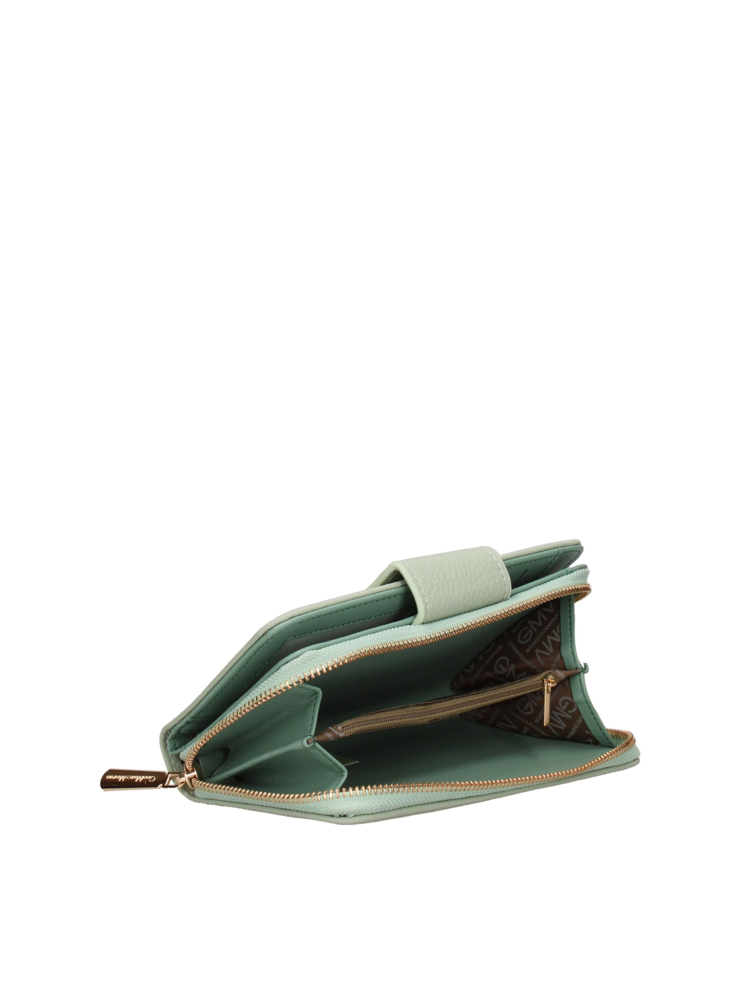 Portamonete 'Portafoglio Donna GianMarco Venturi Polyurethane Perforato Azzurro' di GianMarco Venturi in verde